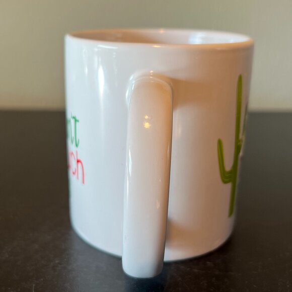 Royal Norfolk CAN’T TOUCH THIS Ceramic Mug ~ Cacti ~ Cactus ~ Succulents - Picture 5 of 8